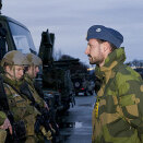 12. desember: Kronprins Haakon besøker kampflybasen på Ørlandet og Luftkrigsskolen i Trondheim hvor han holdt et foredrag for kadettene (Foto: Sofie Grundstad, Forsvaret)